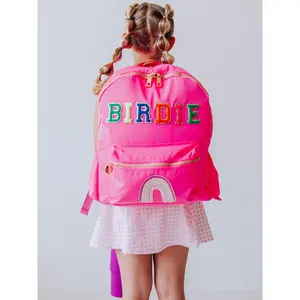 Retro Backpack - Vibrant Pink