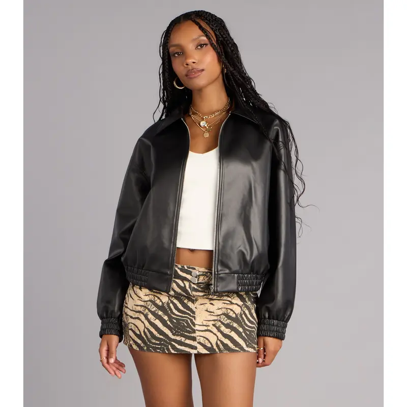 bomber jacket zara green - TikTok Shop