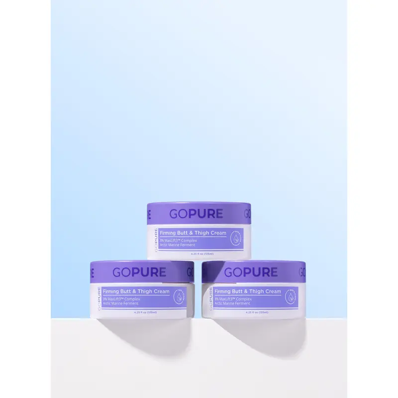 GOPURE Firming Butt & Thigh Cream 3x Jars