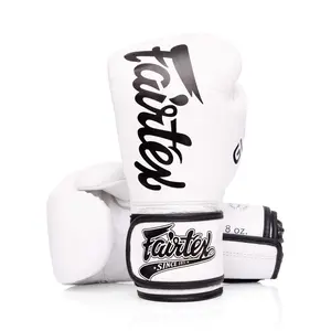 Fairtex Glory BGVG1 White Kick Boxing Glove