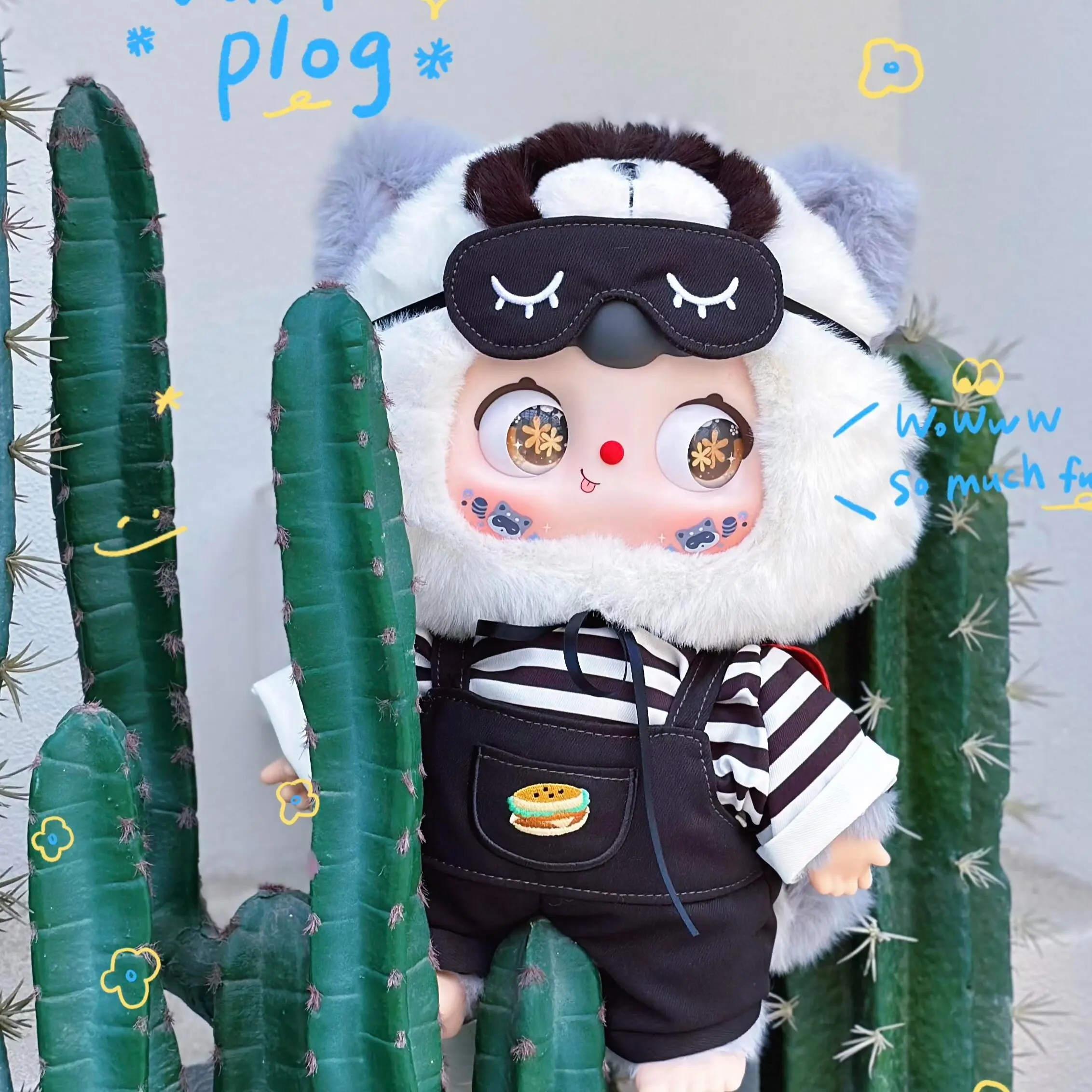 ２点セット　babythree doubao babythree doubao-400% plush toy dolls disappeanng burger Bunny