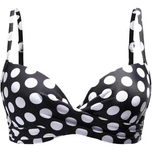 Women Underwire Bikini Top Only Push Up Swim Top Bra Swimsuit Tops Padded Bathing Suit Top