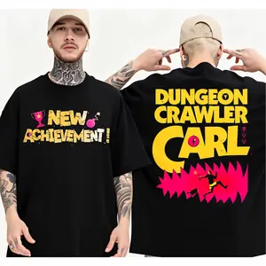 New Achievement Comfort Colors T-shirt, Dungeon Crawler Carl T-shirt, Sci-Fi Book Lover T-shirt, Bookish Apparel for Book Lovers