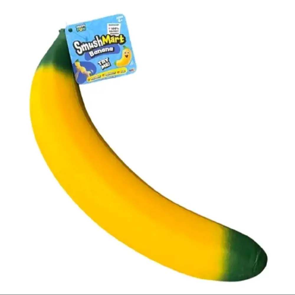 Crazy Fun SmushMart Giant 15" Banana Squishy stress Squishies