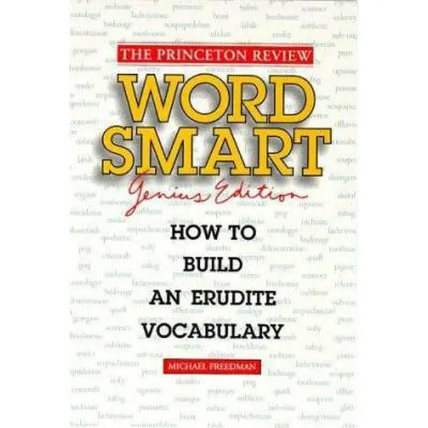 USED Book - Princeton Review: Word Smart Genius: How to Build an Erudite Vocabulary by Princeton Review (Paperback) - english