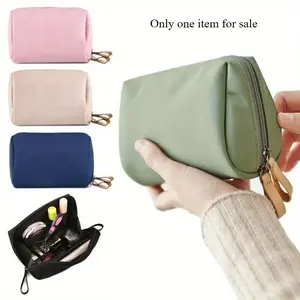 1PC Portable Women Makeup Bag Travel Cosmetic Bags Cosmetic Bag Coin Pouch Storage Bag Mini Lipstick Bag Small Bag Toiletry Bag Organizer Case Handheld Cosmetic Pouch