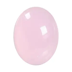 Rose Quartz Oval Stone 17mm x 21mm Love And Light Healing Meditation Stone