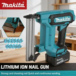 Makita F30 Brushless Cordless Nail Gun,suitable for 2/5 - 6/5inch straight nails,, Ideal for Flooring, Shelving & DIY Wood Projects