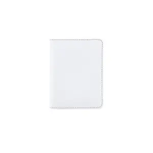 Stoney Clover Lane Textured Passport Case in Blanc