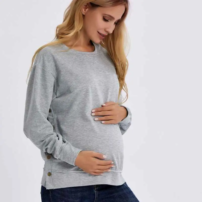 Brynn's Loose Maternity Sweater