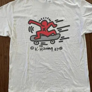 Keith Haring skateboards Unisex T-Shirt Size S-3XL Unisex Cotton Tees Shirt