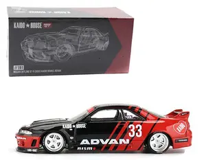 Kaido House x Mini GT 1:64 Nissan Skyline GT-R (R33) Kaido Works ADVAN