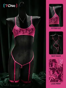 Valentine Lace Women's Underwear Set, Elegant Ladies Lingerie, Perfect for Sleepwear & Intimate Moments, Sexy Fitted Design