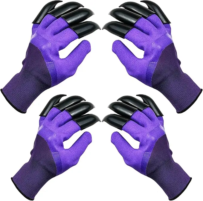 Gardening Gloves with Claws, Waterproof, Breathable, for Digging Planting, Puncture Resistant, Best Gifts for Women.