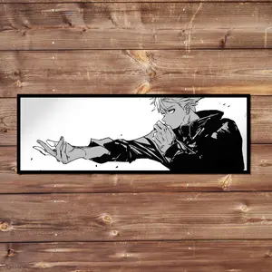 Gojo Vinyl Sticker - Handmade JDM Slapper Sticker for Waterproof Window, Laptop, Kindle, and Water Bottle