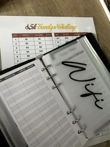 BOMBSHELL BUDGER BUDDLES | A6 ZIPPER CASH ENVELOPES +TRACKERS