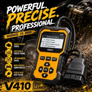 Universal Obd Ii Scanner, Automotive Car Engine Fault Code Reader, Can Diagnostic Gadget, 1996-Onward Obd2 Protocol, Read and Clear Codes
