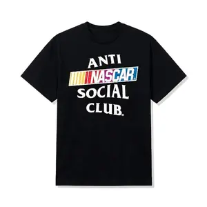 Anti Social Social Club NASCAR TShirt, Bold Racing Graphic Streetwear Design, Soft Cotton Fabric, Unisex Fit for Men Women Fans, Perfect Gift for Streetwear Lovers