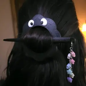 Cute Creature Bun Holder Hair Pin with Charm