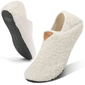Everyday Comfort Slippers for Women & Men Non-Slip Sole Easy Slip-On House Shoes for Home Travel & Hotel Use