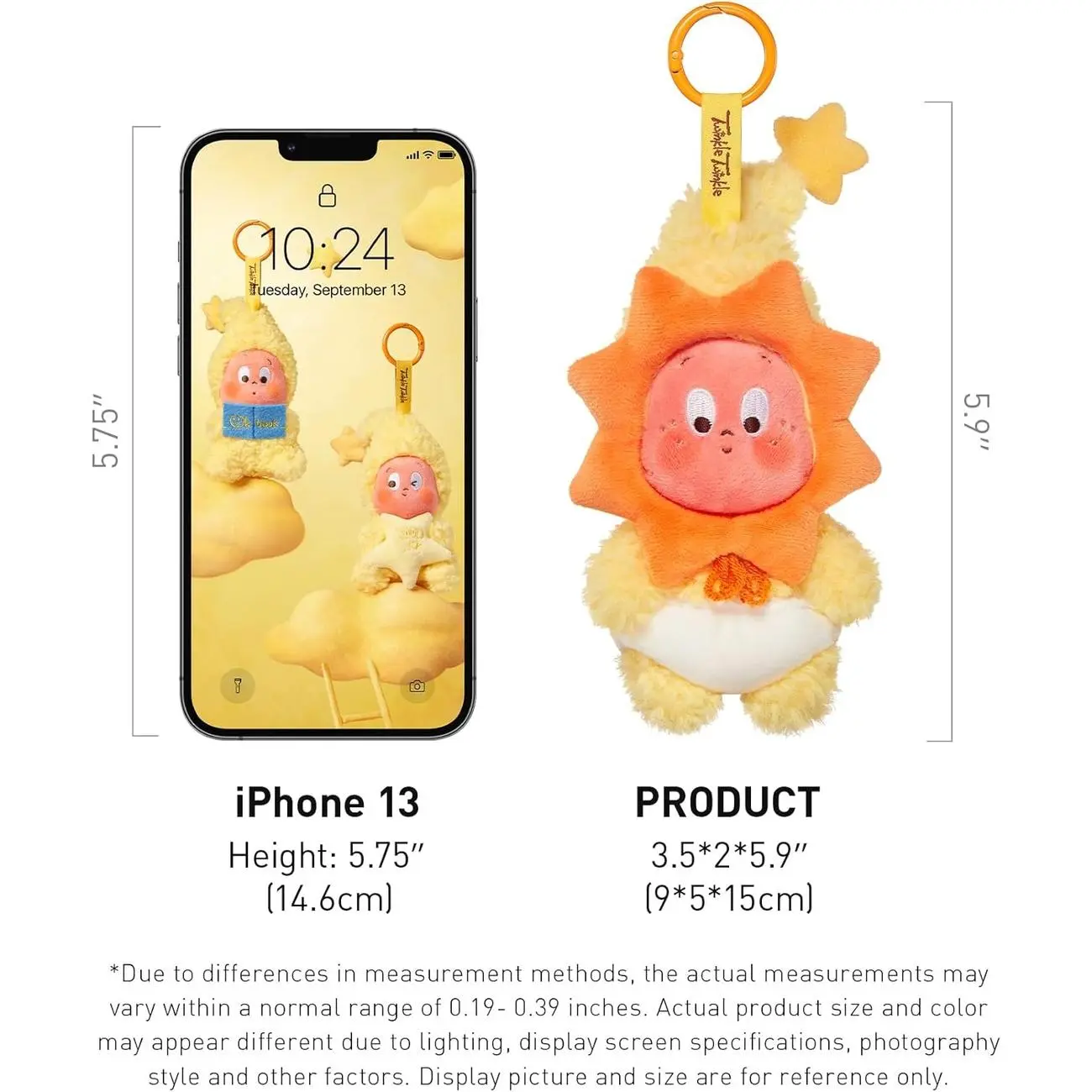We are Twinkle Twinkle Plush Pendant Blind Box - 6 Unique Designs