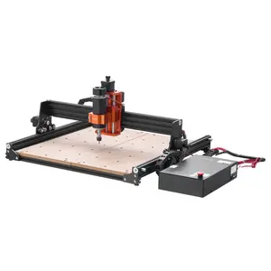 VEVOR CNC Router Machine, 300W Spindle, 3-Axis Wood Engraving Milling Machine, with 15.75x 15.75x 2.36 in Working Area, Offline Controller, Aluminum Alloy Structure, for Wood Acrylic Carving Cutting