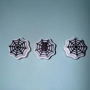 Spider Pack 3-D Printed Fidget Clicker Set - Spider Web Edition 3 pack