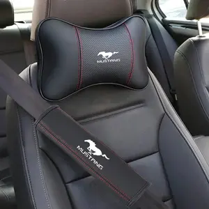 Mustang Zapatillas Miniatura Gt Shelby 2005-2015 Women's Car Headrest Neck Pillow, High-Quality Comfortable Head Support, Car Accessories