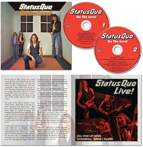 Status Quo - On The Level - 50th Anniversary Deluxe Gatefold Packaging  [COMPACT DISC - CD] Deluxe Ed, UK - Import