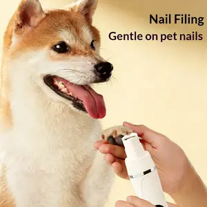 1 four-in-one pet electric hair clipper, Grooming Trimming Tool, shaving armor, suitable for claws, face, ears, low noise and safety, no skin or armor, 4 combs, USB charging