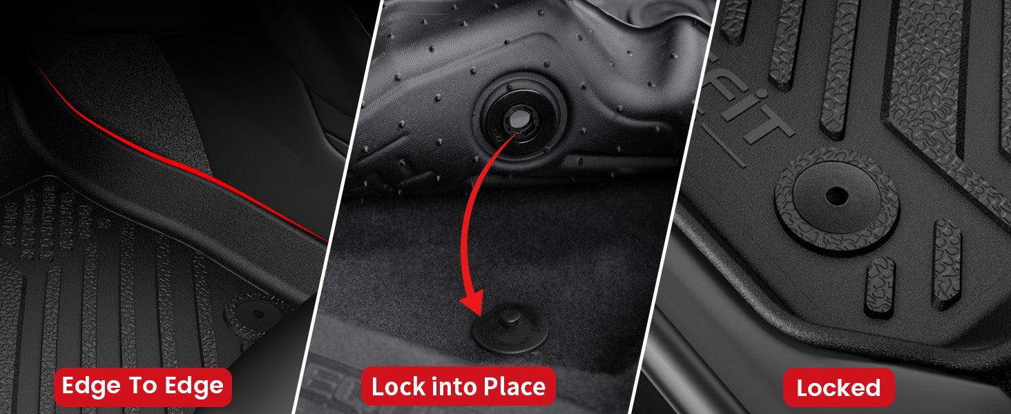 Lasfit fit for 2010-2011 Toyota Prius Floor Mats or Cargo Mat