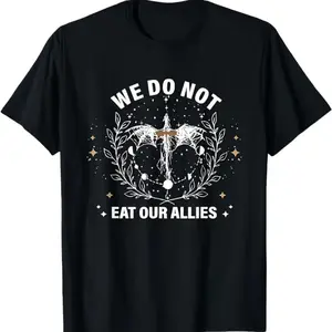 #TikTokShopRestock  Plus Size We Do Not Eat Our Allies Dragon Rider 4th Wing Book Bookish T-Shirt