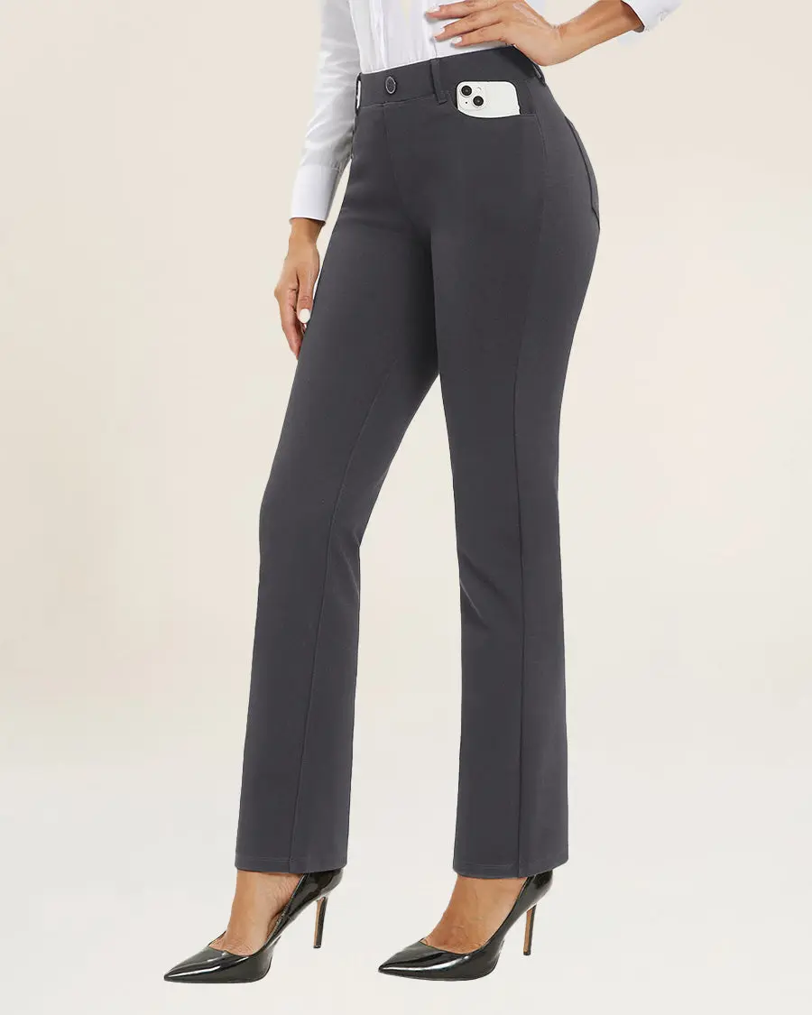 Women Business Casual Work Pants | Straight 30'' Women Business Casual Work Pants | Straight 30''