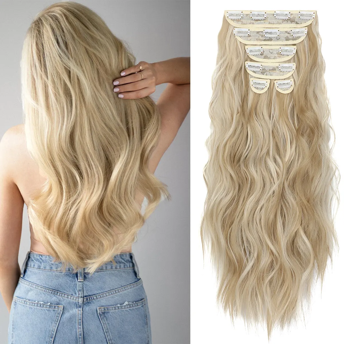 Ash blonde mix Bleach Blonde