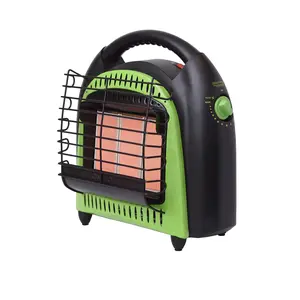 Flame King 20,000 BTU Portable Propane Radiant Heater with Thermostat & Auto Ignition, Indoor/Outdoor Space Heater for Camping, Garage, Patio, Ice Fishing