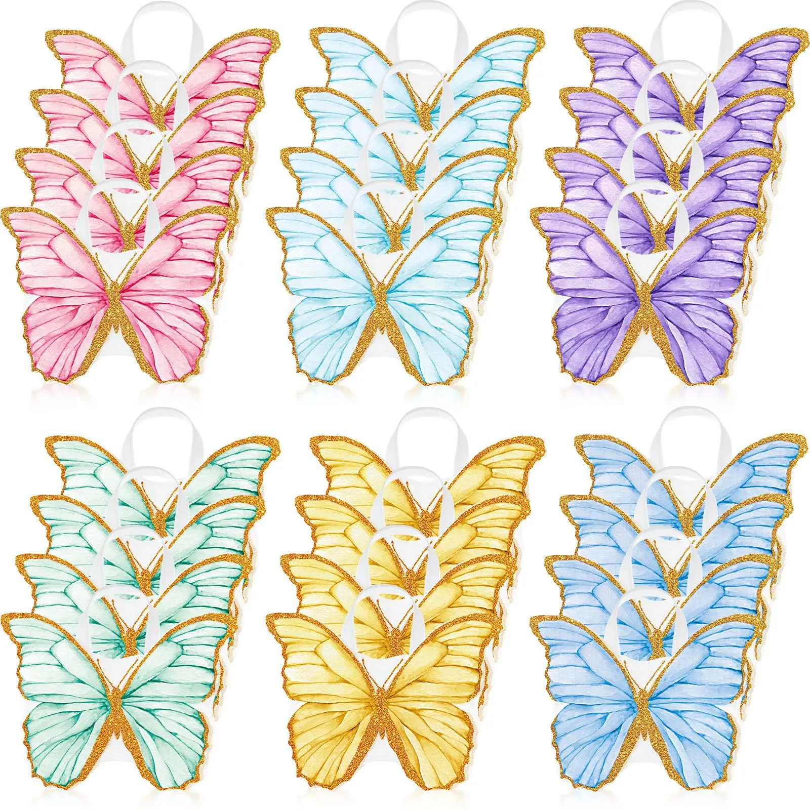 Butterfly Party Favors Tote Bag（24 Pcs）