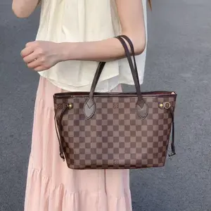 Pre-owned Louis Vuitton Damier neverfull Pm Tote Bag