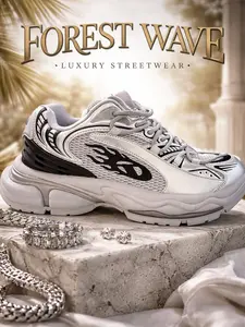 Tenaciti Forest Wave Sneaker 'Silver/Gray'