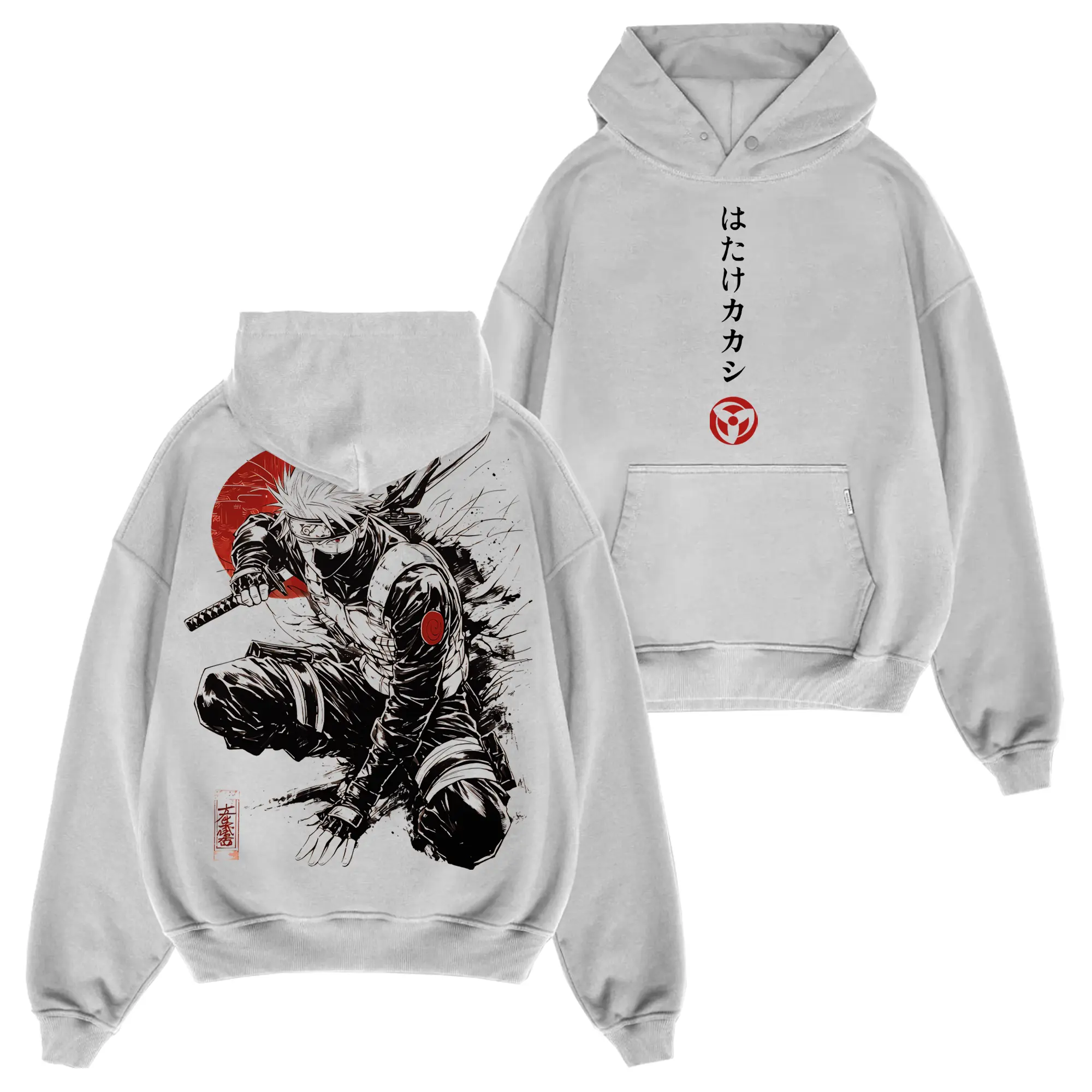 [Shinobi Shop] Limited Kakashi Hatake - Naruto Shippuden #136 Hoodie T-Shirt Sweatshirt, Retro Vintage Unisex Graphic 90s Cotton, Gift For Wibu, Anime Manga Y2K Streetwear Apparel Everyday
