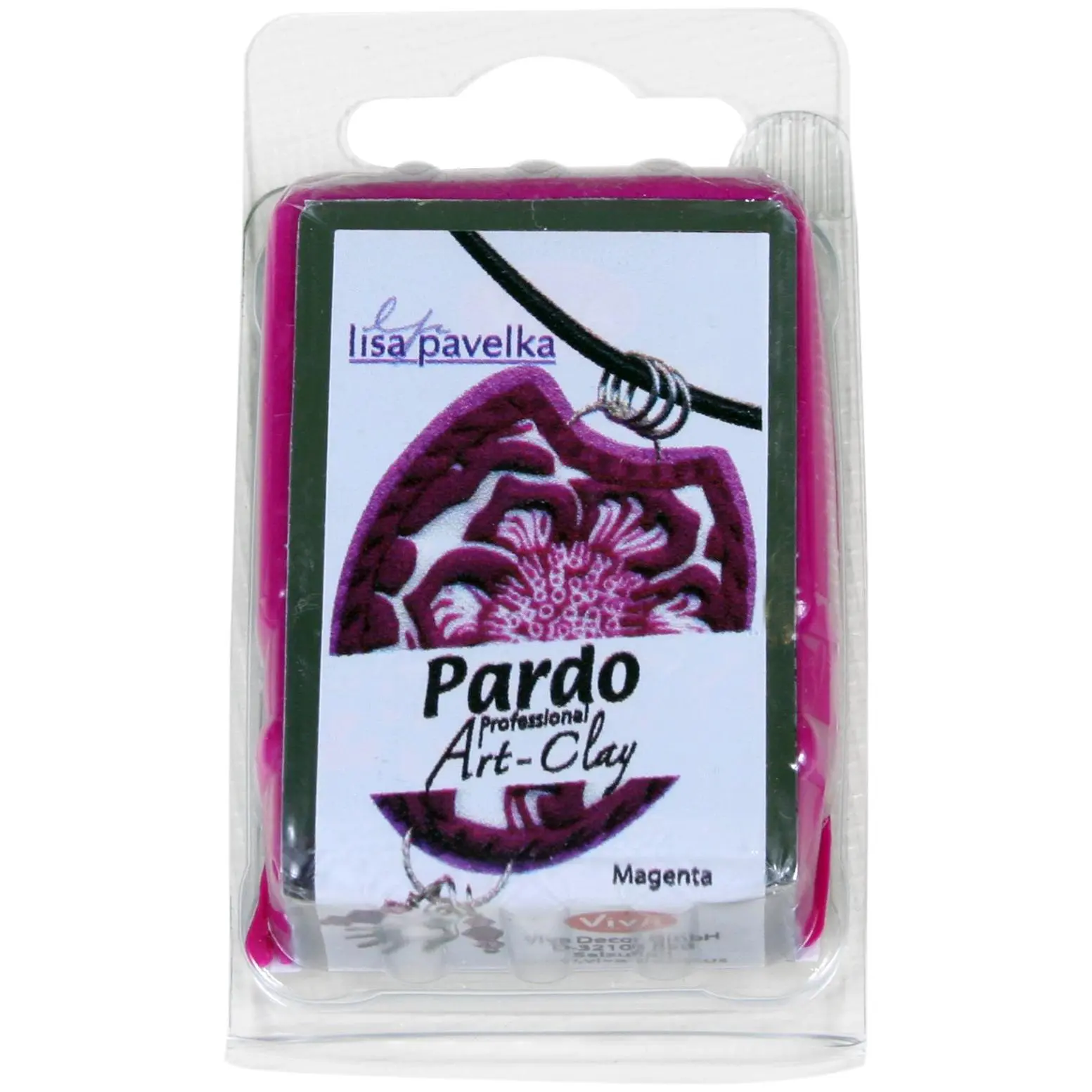 Viva Decor 2.1-Ounce Pardo Art Clay, Magenta