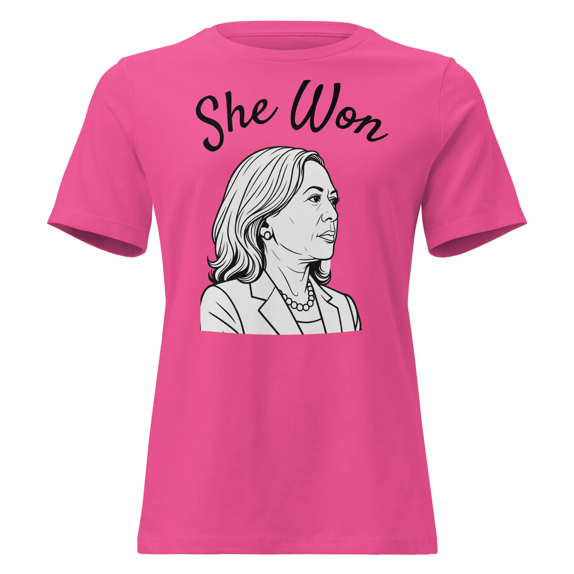 She Won Women's Relaxed T-Shirt