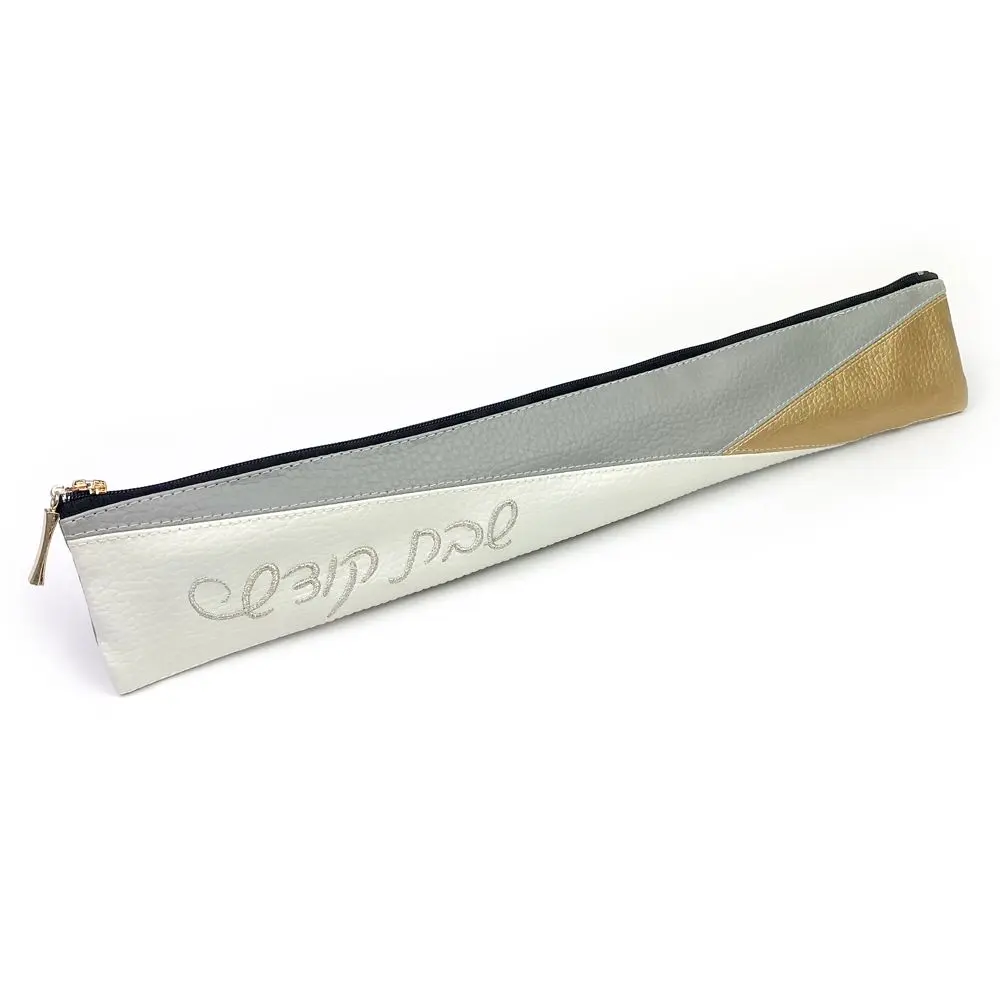 Color Block Leatherette Kitchen Knife Storage Case, for Knives Organization
