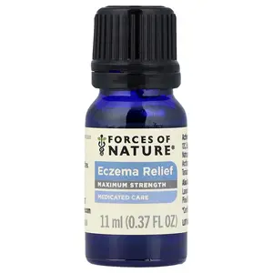 Forces of Nature Eczema Relief, Maximum Strength, 0.37 fl oz (11 ml) | HSA/FSA Eligible