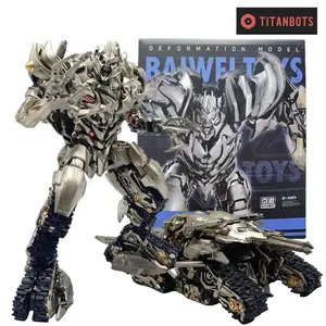 Megatank Deformation Robot Action Figure - Transforming Model Toy - Ideal Gift for Kids - 7.5 inches