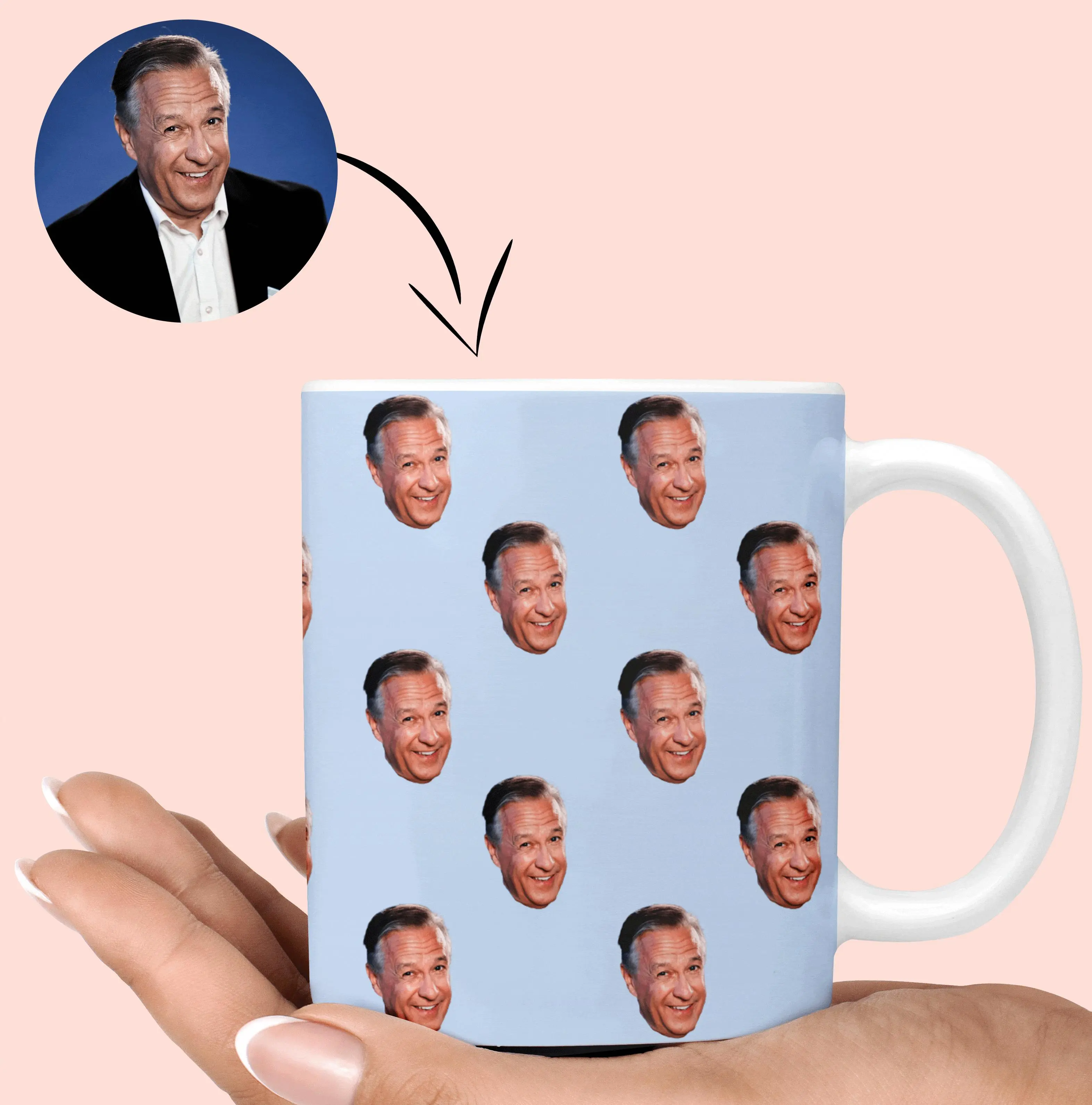 Custom Face Mug for Dad
