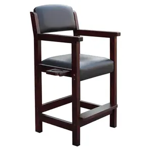 212 MAIN Carmelli Cambridge Spectator Chair - Rich Mahogany Finish, Handcrafted Solid Wood, Extra Wide Arms, Indoor Gaming Accent Chair