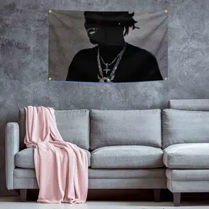 Ken Music Carson Flag 3 x 5 Ft Dorm Polyester Banner Man Cave Wall Flag for College Dorm Cave with Four Brass Grommets Suitable for Indoor Outdoor Decoration