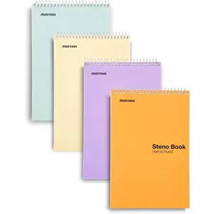 6inx9in, 70 Sheets, Notebook for writing notes in school, university, college, work, office