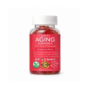 Anti-Aging Gummies with Nicotinamide Riboside (NR) – NAD⁺ Support for Cellular Energy & Mitochondrial Health – Metabolism & Vitality Support – Strawberry Flavor, 60 Gummies