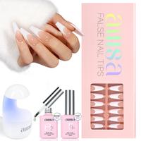 Long Coffin- Light brown